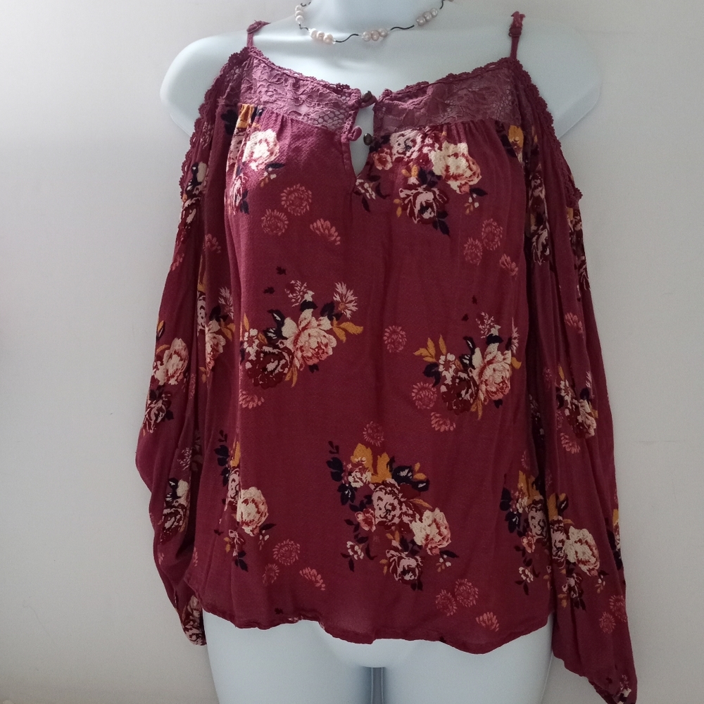 Cold Shoulder Blouse